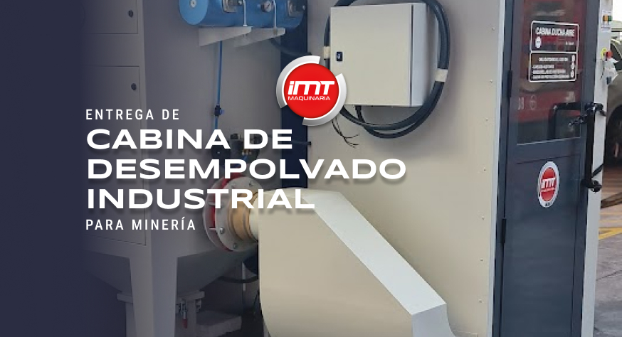 Cabina de desempolvado industrial Tornado F5 para minería